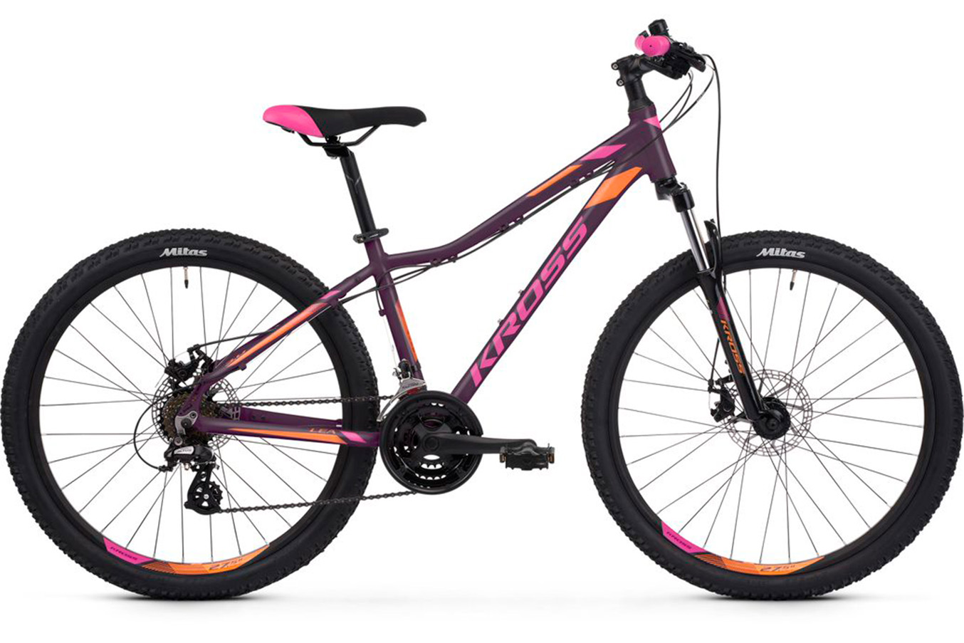 horská;xc Kross Lea 3.0 barva_purple/pink/orange (mat)